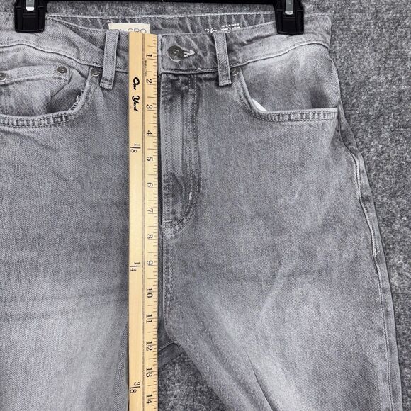 Pilcro Jeans Womens Size 26 Gray Straight High Rise - Picture 6 of 9